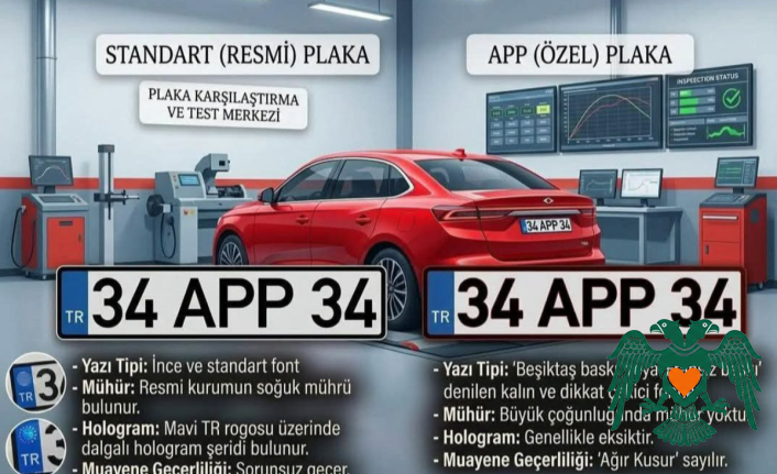 Araç Sahipleri Dikkat! APP Plaka ile Standart Plaka Arasındaki Farklar Nelerdir? APP Plaka Muayeneden Geçer mi?