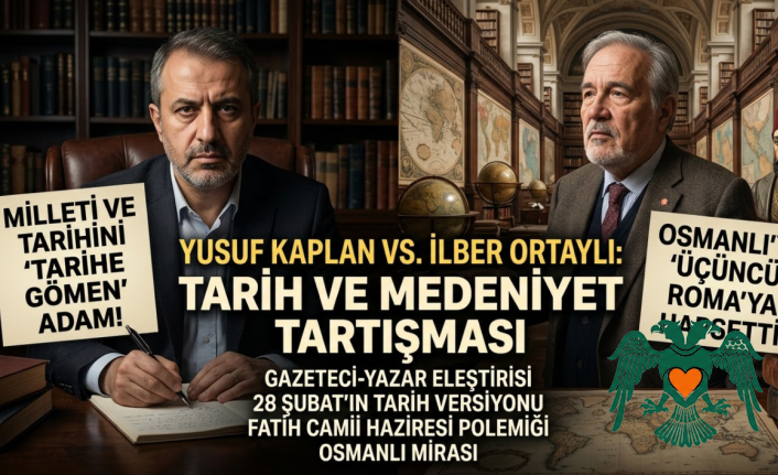 Yusuf Kaplan’dan İlber Ortaylı Çıkışı: "Tarihi ve Milleti Tarihe Gömen Adam"