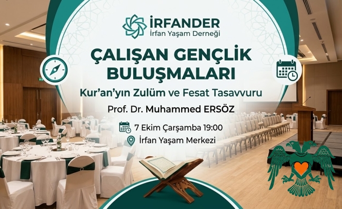 Konya’da Çalışan Gençler İçin Kritik Buluşma: Prof. Dr. Muhammed Ersöz’le Kur’an’ın Zulüm ve Fesat Tasavvuru