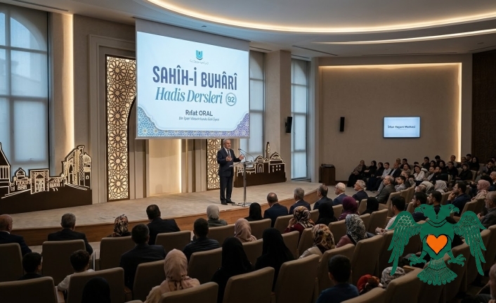 Konya'da Sahîh-i Buhârî Hadis Dersleri Devam Ediyor: 92. Ders İrfan Yaşam Merkezi'nde