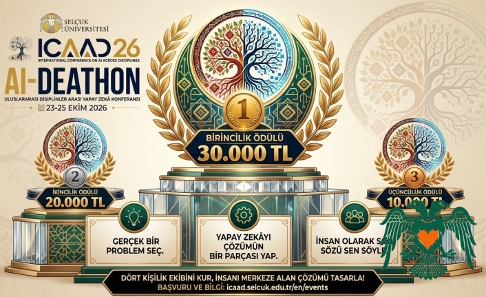 Selçuk Üniversitesi’nden Ödüllü Yapay Zekâ Yarışması: AI-Deathon 2026 Başlıyor!