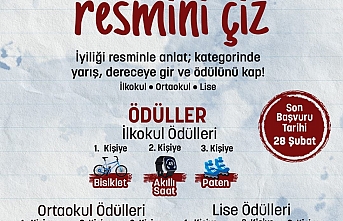 Konya'da İyilik Sanatla Buluşuyor: "İyiliğin Resmini Çiz" Yarışması Başladı!