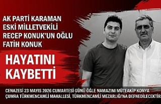 PANKOBİRLİK Eski Başkanı Recep Konuk'un Evladı...