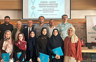 Konya ve Hatay Arasında Kültür Köprüsü: Anadolu Mektebi Yılsonu Panelleri Düzenlendi
