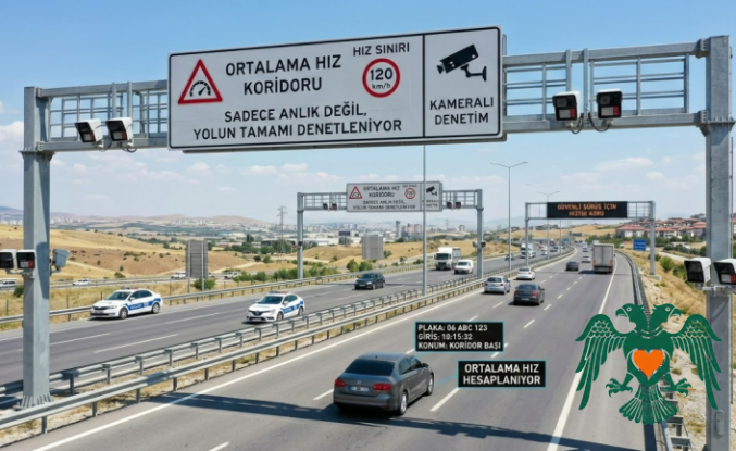 Türkiye’de Trafikte Yeni Dönem: Akıllı Koridor ile Ortalama Hız Denetimi Başladı!