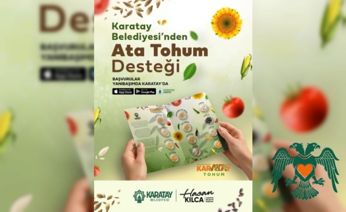 Karatay Belediyesi’nden Yerli Üretime Büyük Destek: 25 Bin Kişiye Ata Tohumu Hediye!