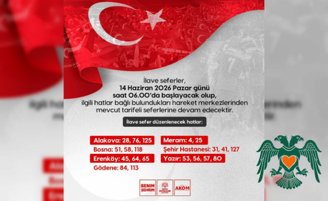 Konya'da Milli Maç Heyecanı: AKOM'dan Dev Ekranlara Ek Sefer Müjdesi!