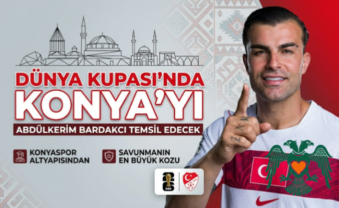 Konyaspor Altyapısından Dünya Kupası'na: Abdülkerim Bardakcı Konya'yı Gururlandıracak!