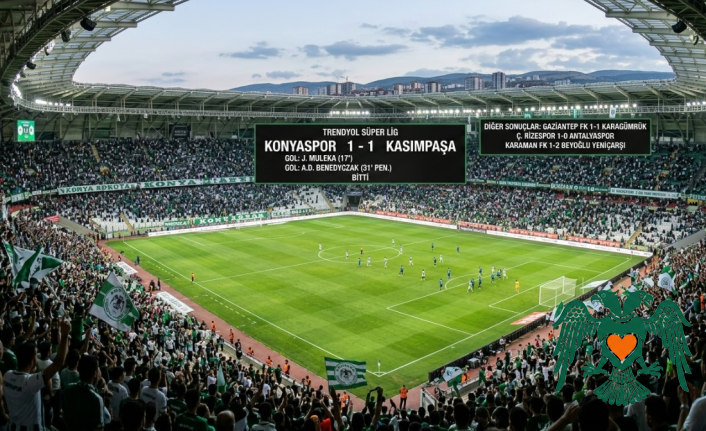 Konyaspor Sahadan Beraberlikle Ayrıldı: Spor Dünyasında Haftalık Sonuçlar