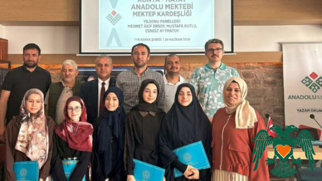 Konya ve Hatay Arasında Kültür Köprüsü: Anadolu Mektebi Yılsonu Panelleri Düzenlendi