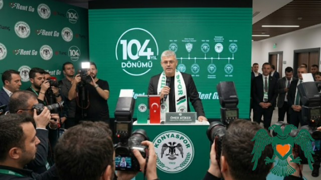 Konyaspor 104 Yaşında! Başkan Ömer Atiker’den Tarihi Mesaj