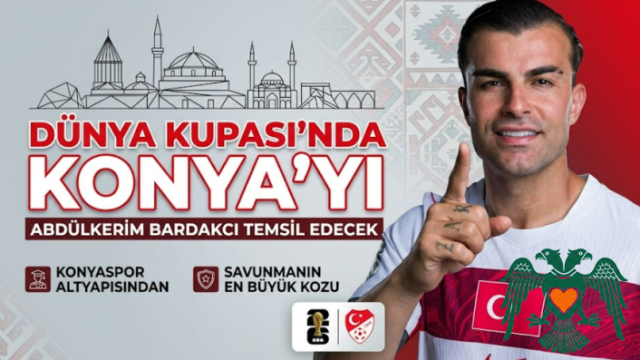 Konyaspor Altyapısından Dünya Kupası'na: Abdülkerim Bardakcı Konya'yı Gururlandıracak!